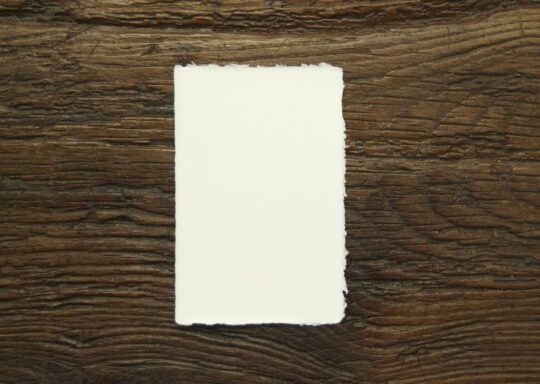 Postcard invitation "Amatruda" (ivory or white)