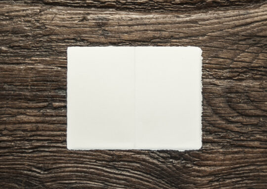 Folded business card "Amalfi" model